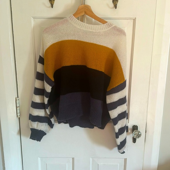 Striped sweater Size large - Picture 1 of 3